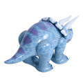 Triceratops inflables vívidos 3-D Decoraciones del partido Juguetes